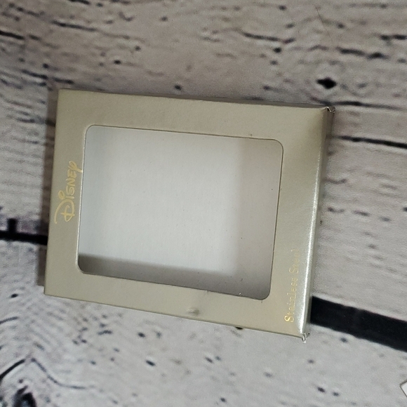 LA Rocks Disney Rocks Crystal Stainless Steel Mickey Mouse Bangle Bracelet - Picture 4 of 5